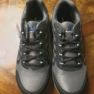 Steele Toe tennis Shoes in Stratus Grey,